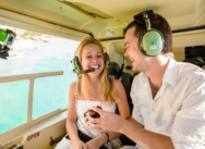 Marriage Offer in Helicopter, Cap Cana Beach, Dominican Republic {Vladimir+Irina}