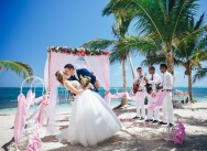 Official wedding on Caribbean beach in the Dominican Republic {Maria and Pavel}