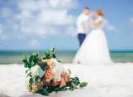 Beautiful wedding on the private beach Colibri {Vika and Denis}