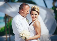 Wedding in the Dominican Republic on a private beach {Evgeniy and Margarita}