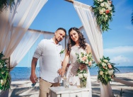 Wedding in the Dominican Republic on Colibri Beach {Mikhail and Natalya}