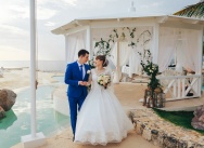 Wedding at Tracadero beach club in the Dominican Republic {Nadya and Anton}
