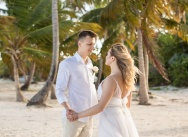Wedding at beautiful Bounty Beach in the Dominican Republic {Dasha and Ilya}