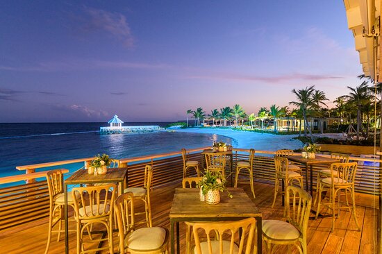 Ocean view at Maralia Restaurant - one of Punta Cana wedding venues
