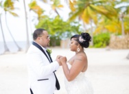 Shenita & Kahlil’s Elopement Beach Wedding in Punta Cana, Dominican Republic