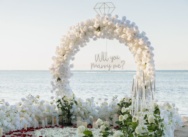 Romantic Punta Cana Proposal for Vijay & Amman